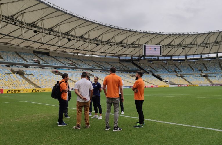 Maracanã recebeu visita da comitiva técnica da FIFA