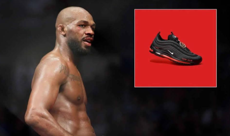 Jon Jones, Estrela Do UFC, Jura QUEIMAR Tudo Da Nike Em Meio À Polemica Do “Tênis De Satanás” …