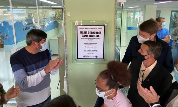 Pirai – RJ Prefeito Tutuca inaugura Unidade de Saúde da Família no Centro da cidade