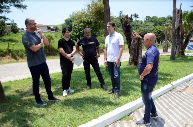 Barra Mansa –RJ Prefeito Rodrigo Drable anuncia obras em Rialto